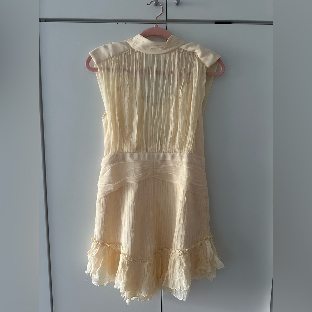 Shona Joy Cream Midi Dress